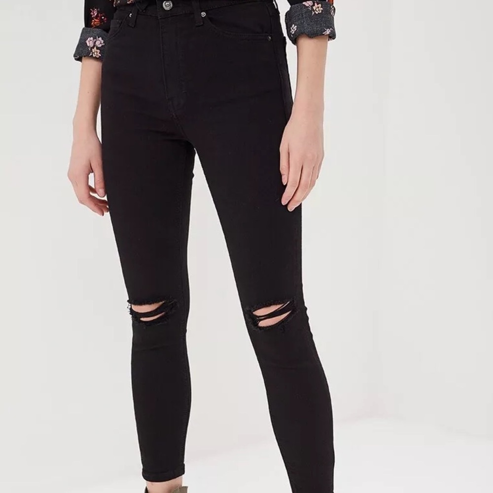 Topshop Moto Jamie ripped jeans